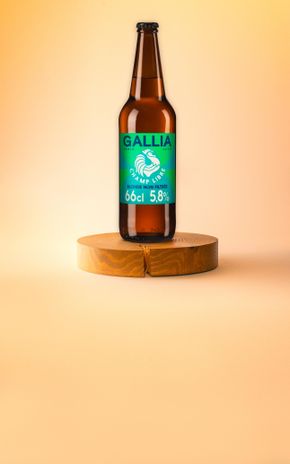 La Bière blonde non filtrée Gallia