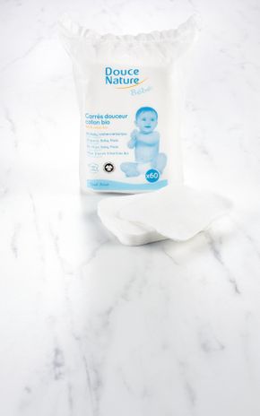 Les Carrés douceur coton BIO "Douce Nature"