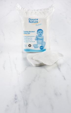Les Carrés douceur coton BIO "Douce Nature"