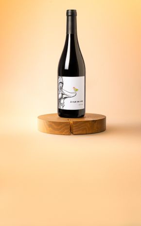 Le Vin rouge "A Vue de Nez" sans sulfite BIO