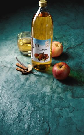 Le Jus de pomme  aux épices