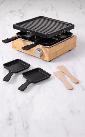 L'appareil à raclette 4 personnes