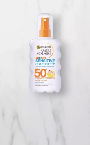 L'Ambre Solaire enfant sensitive SPF50 "Garnier"