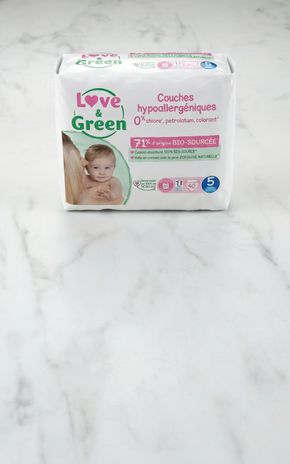 Les Couches T5, 11 à 25kg "Love&Green"