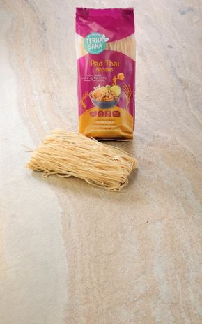 Les Nouilles Pad Thaï de riz brun BIO
