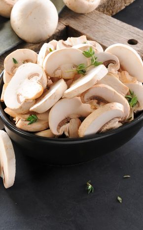 Les Émincés de champignon blanc