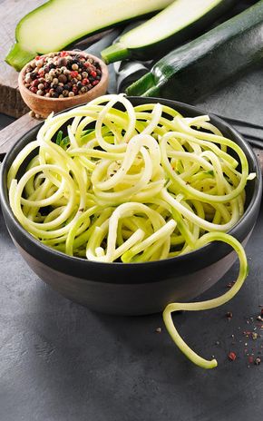 Les Spaghettis de courgette