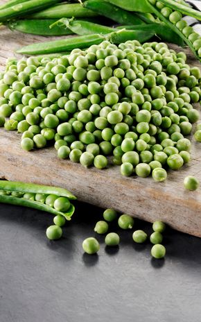 Les Petits pois frais écossés