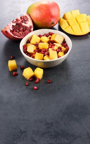 Le Duo mangue et grenade