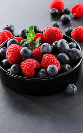 Le Duo framboises myrtilles