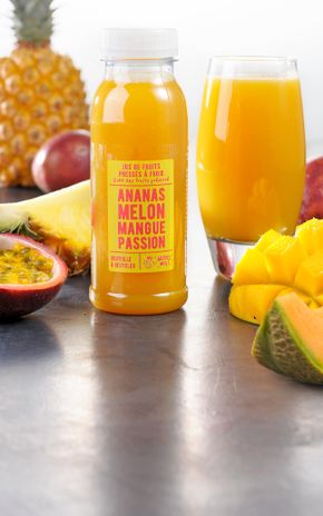 Le Pur jus ananas, melon & mangue