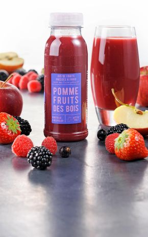 Le Pur jus pomme & fruits des bois