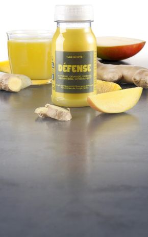 Le Boost gingembre mangue