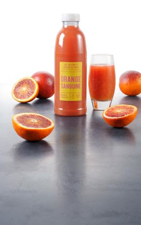 Le Pur jus d'orange sanguine