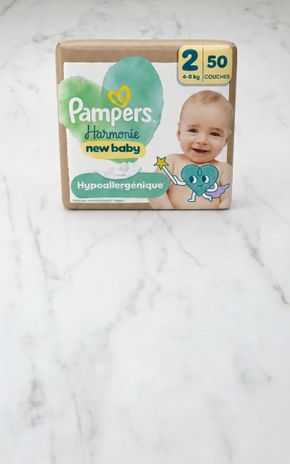 Les Couches T2 "Pampers Harmonie"