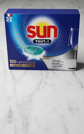 Les Tablettes lave-vaisselle "Sun"