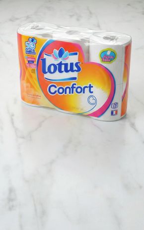 Le Papier toilette confort "Lotus"