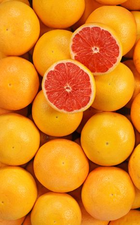 Le Pomelo rouge en filet