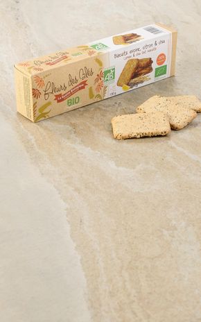 Les Biscuits avoine, citron et chia BIO