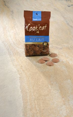 Les Palets de chocolat au lait dessert