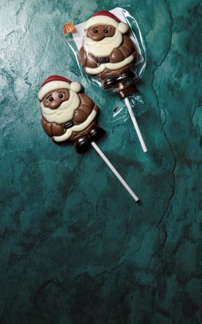 La Sucette Père Noel au chocolat