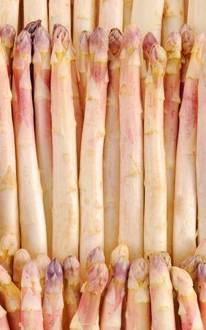 L'Asperge blanche violette (gros calibre)