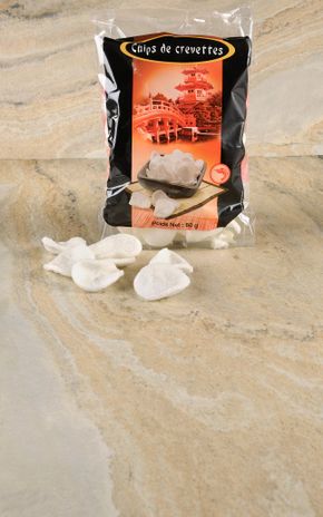 Les Chips de crevette