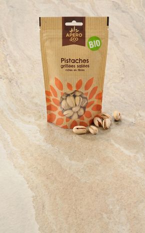 Les Pistaches grillées salées BIO