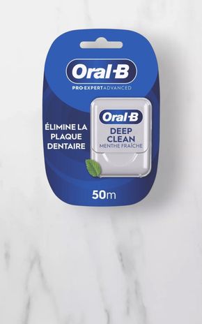 Le Fil dentaire menthe fraîche "Oral B"