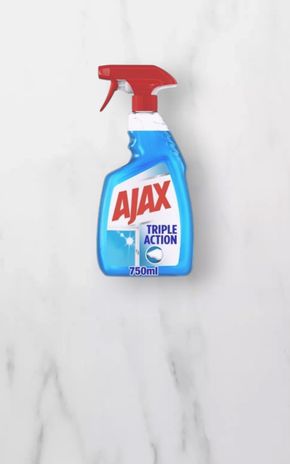 Le Nettoyant vitre  triple action "AJAX"