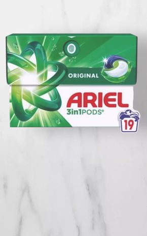 La Lessive capsule pods 3 en 1 "Ariel"