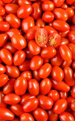 La tomate cerise allongée