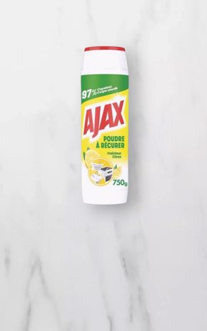 Le Nettoyant poudre à récurer "AJAX"