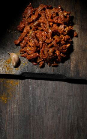 Les Emincés de bœuf à la mexicaine