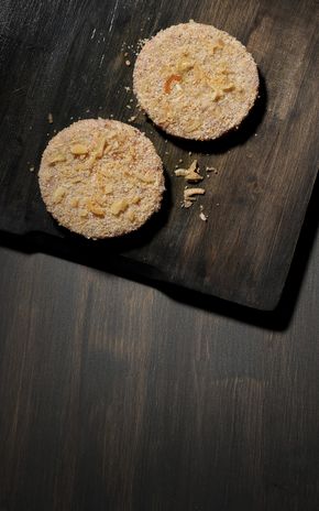 Les Hachés de poulet panés aux oignons