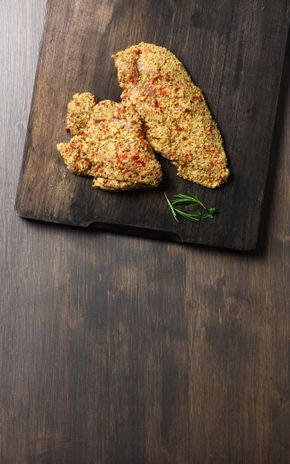 Les Escalopes de poulet panées à la Sicilienne