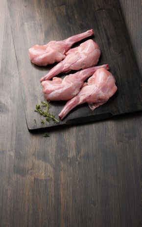 Les Gigolettes de lapin Bleu Blanc Coeur