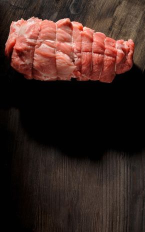 Le Rôti de porc échine