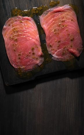 Le Carpaccio de bœuf