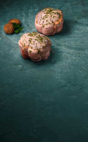 Les  Paupiettes de chapon farcies aux marrons