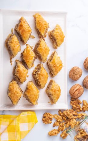 Les Baklavas aux noix et aux amandes