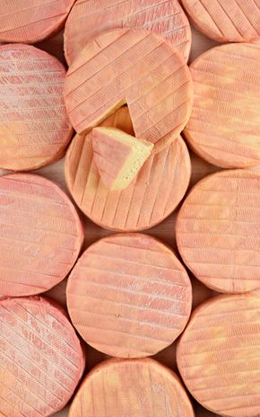 Le Fromage affiné au marc de Gewurztraminer