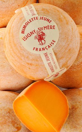 La Mimolette jeune à croûte naturelle