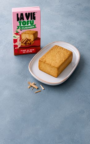 Les Blocs de tofu fumé "La Vie"