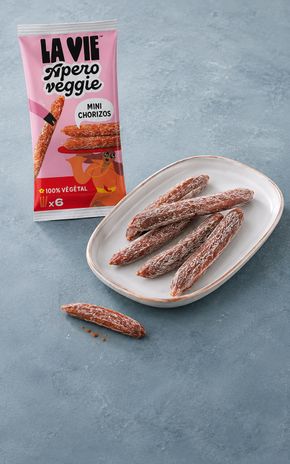 Les Sticks de chorizo vegan "La Vie"