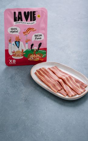 Les Tranches de bacon vegan "La Vie"