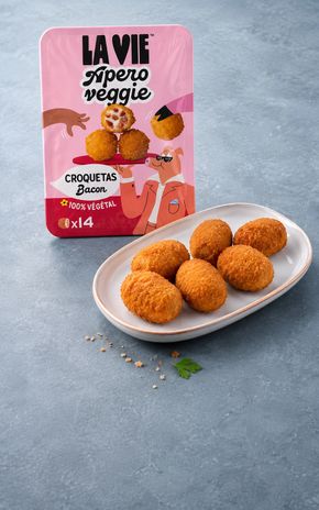 Les Croquetas de bacon vegan "La Vie"