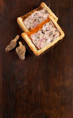 Le Pâté en croûte volaille morilles