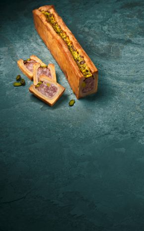 Le Pâté en croûte pistaché