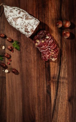 Le Saucisson aux noisettes